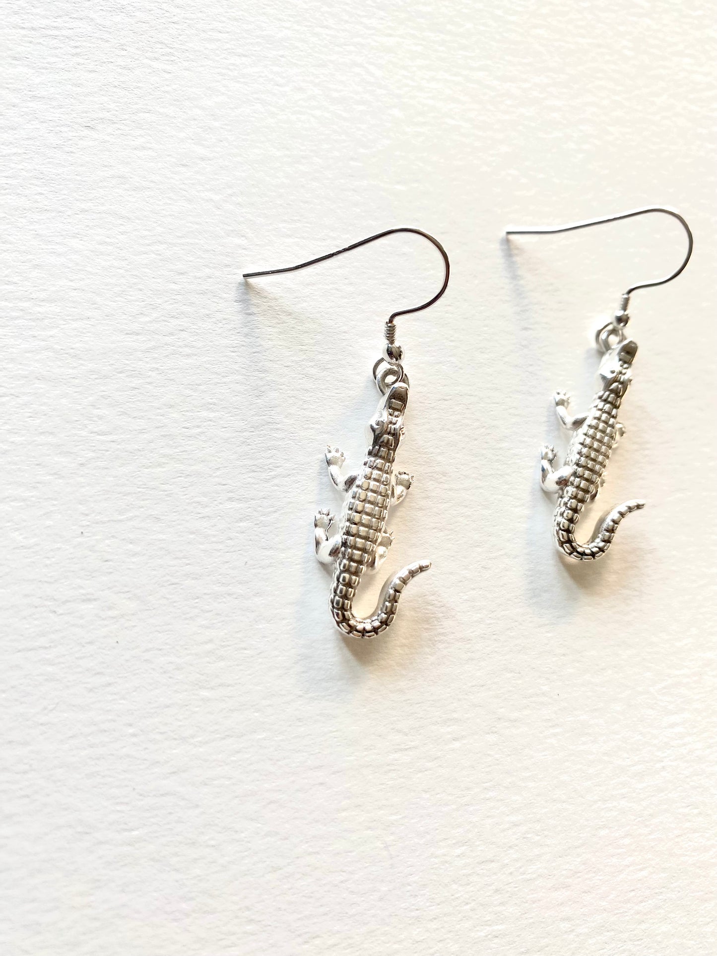 Boucles d’oreilles Croco